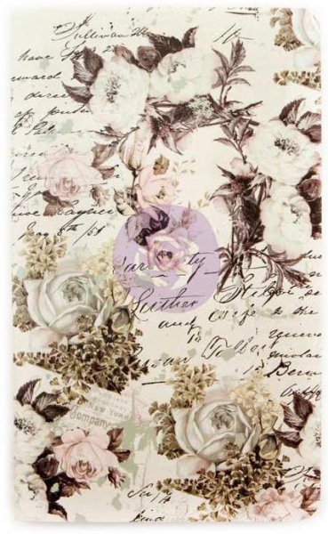 Prima Travelers Journal Notebook - Floral & Script