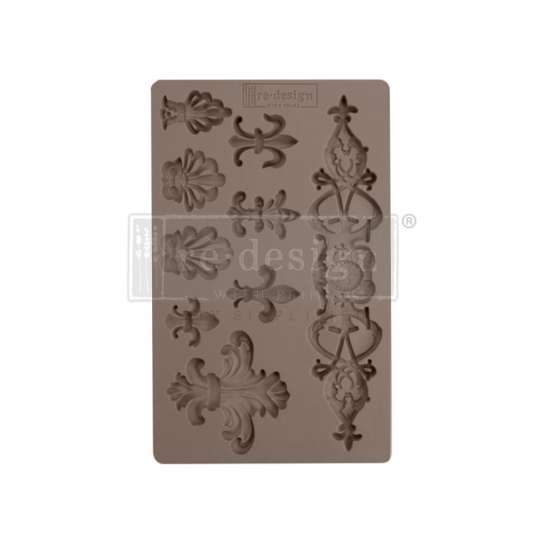 Prima Vintage Art Decor Moulds - Fleur De Lis
