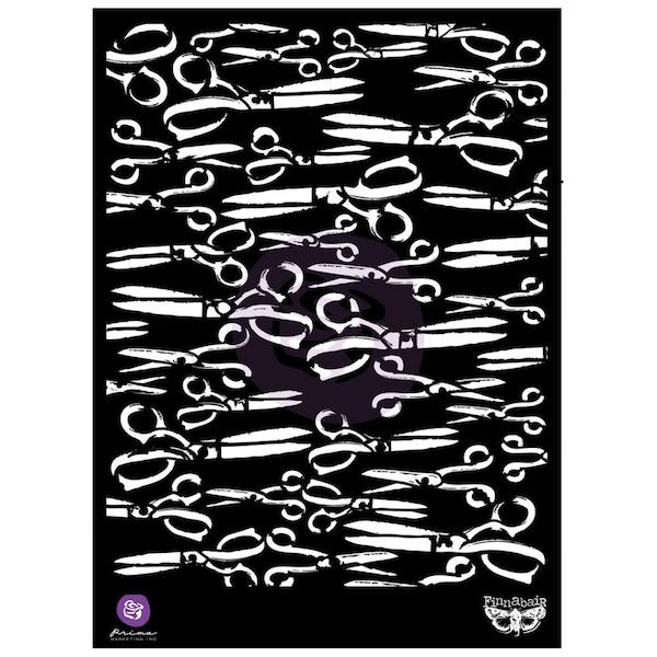 Prima Marketing Finnabair - Stencil: Cut & Paste