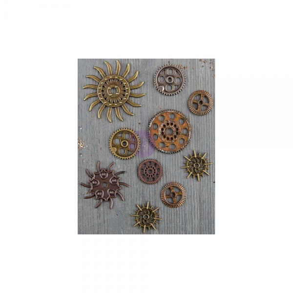 Prima Marketing Finnabair Mechanicals - Steampunk Gears 10 St.