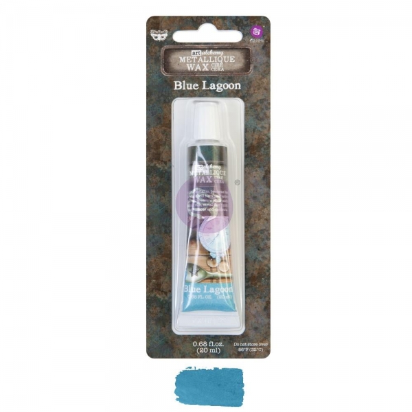 Prima Metallique Wax - Blue Lagoon Tube
