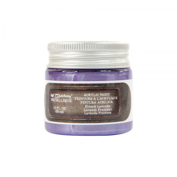 Prima Marketing Acrylic Paint - Metallique - French Lavender