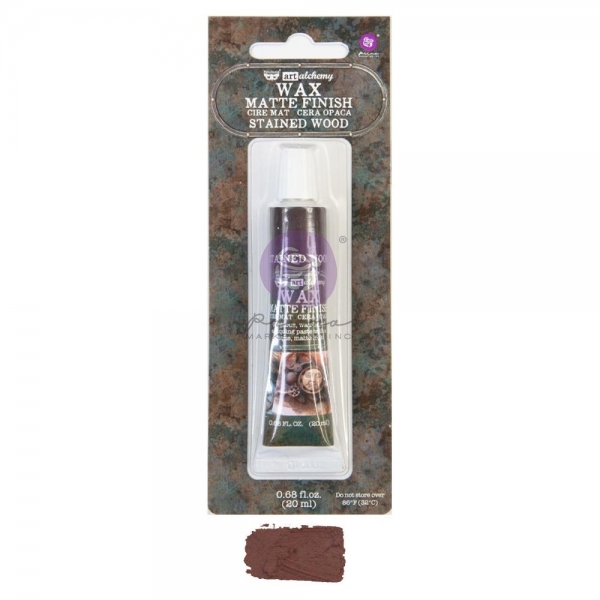 Prima Wax Matte Finish - Stained Wood (Tube)