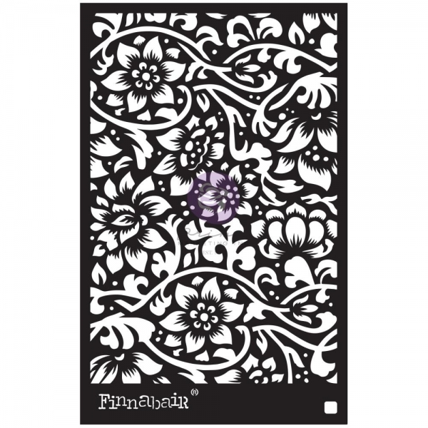 Prima Marketing Finnabair - Stencil - Bindweed Wallpaper