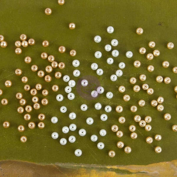 Prima Marketing Memory Hardware - Vintage Pearls 50 Stk.