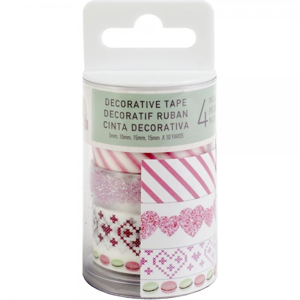 Prima - Decorative Tape Set - Santa Baby