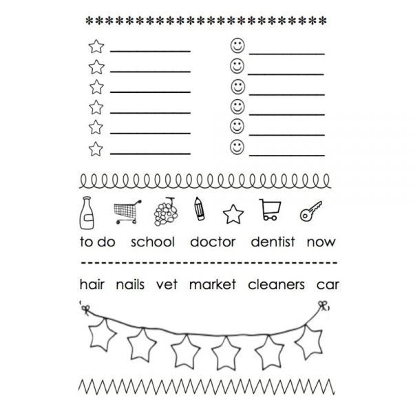 Planner Stamps - Planner Banner
