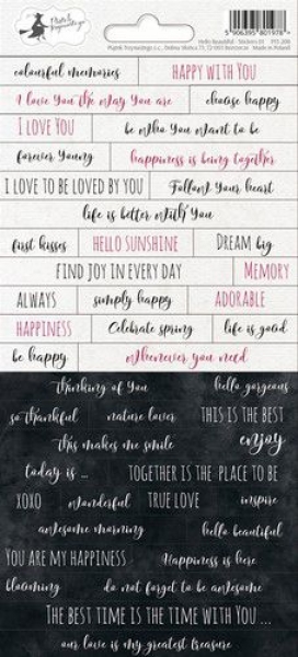 Piatek Trzynastego - Hello Beautiful Stickers 1