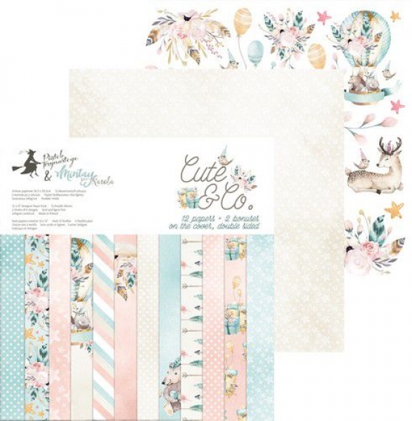 Piatek Trzynastego Paper Pad - Cute & Co. 12" x 12"