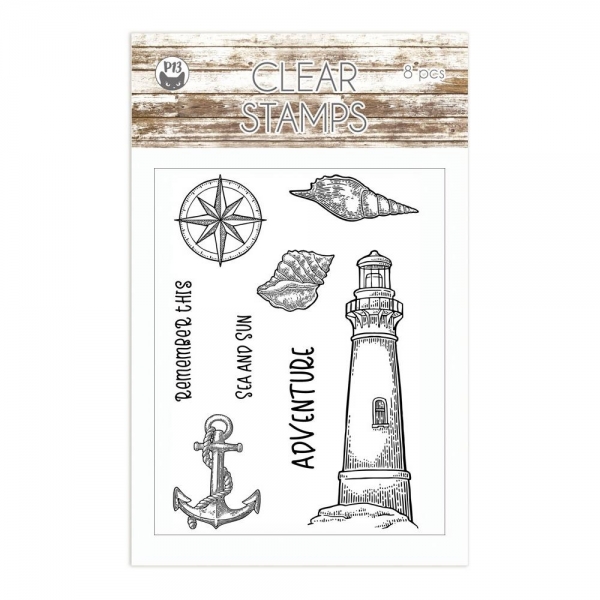 P13 Clear Stamps - Beyond The Sea
