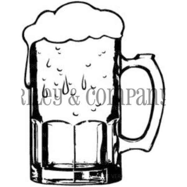 Riley & Company Cling Stamp - Large Beer Mug (Bierkrug)
