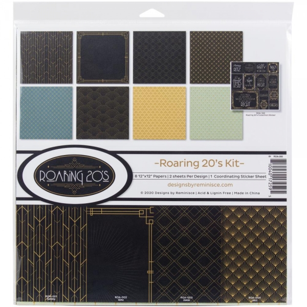 Reminisce - Collection Kit - 12" x 12" - Roaring 20`s Kit