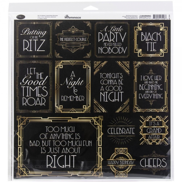 Reminisce - Collection Kit - 12" x 12" - Roaring 20`s Kit