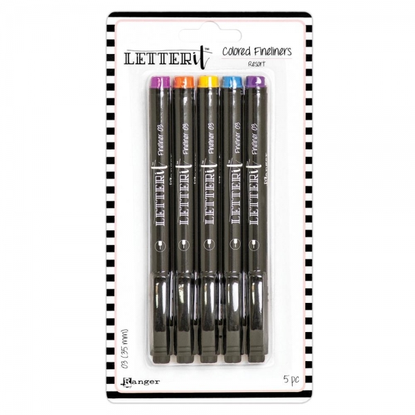 Ranger Letter it - Colored Fineliners - Resort