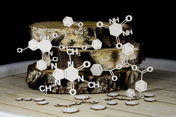 SnipArt Chipboards Mad Scientist – Chemical formula