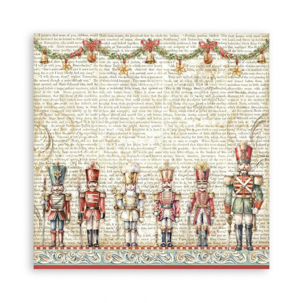 Stamperia - Paper Pad - The Nutcracker 12"x12"