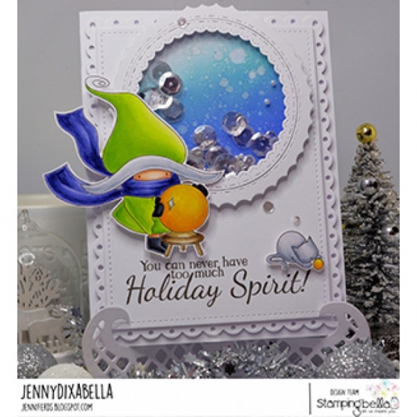 Stamping Bella - Chrystal Ball Bundle Girl