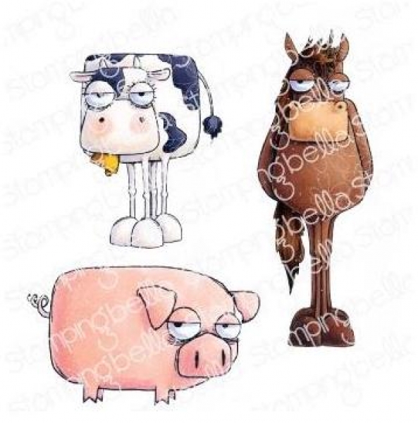Stamping Bella - Oddball Farm Animals Set