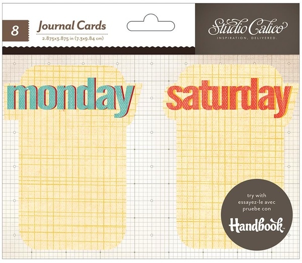 Studio Calico Journaling Cards - Month