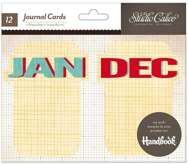 Studio Calico Journaling Cards - Weekdays