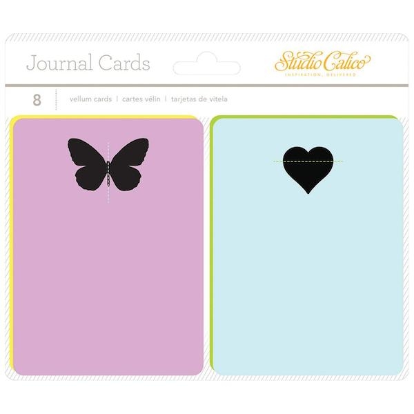 Studio Calico - Lemonlush Stitched Vellum Cards