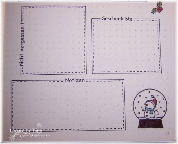 Stamping-Fairies - Planner Set - Feier