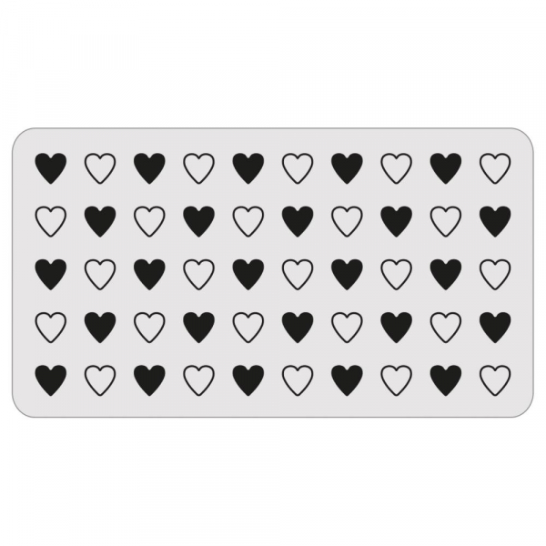 Sizzix Sidekick Side-Order Thinlits/ Texture Fades - Love Notes