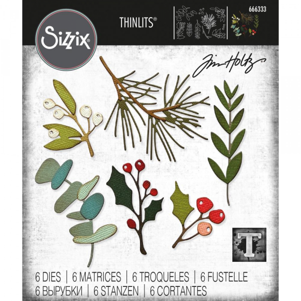 Sizzix Tim Holtz Thinlits - Festive Gatherings
