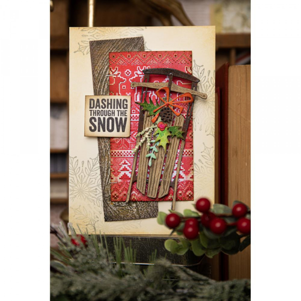 Sizzix Tim Holtz Thinlits - Vintage Sled
