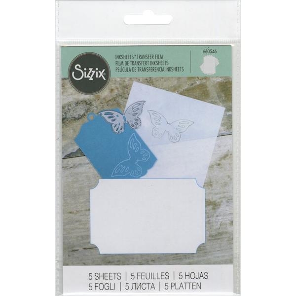 Sizzix Inksheets Transfer Film - Weiß