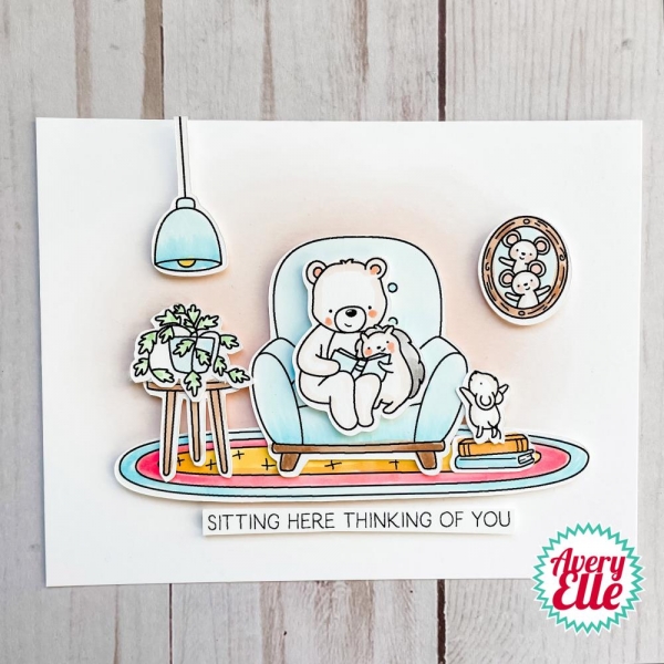 Avery Elle Clearstamps - Feels like Home