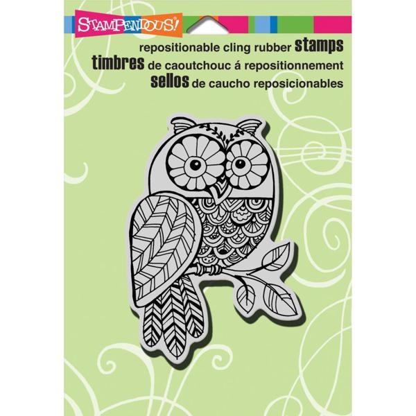 Cling Pen Pattern Owl