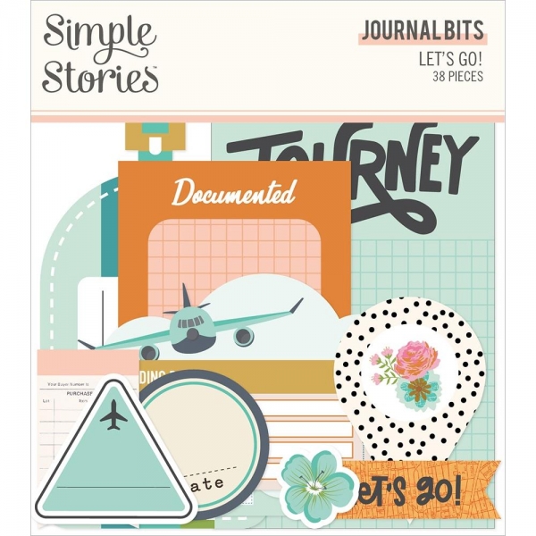 Simple Stories Journal Bits - Let's Go