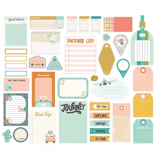 Simple Stories Journal Bits - Let's Go