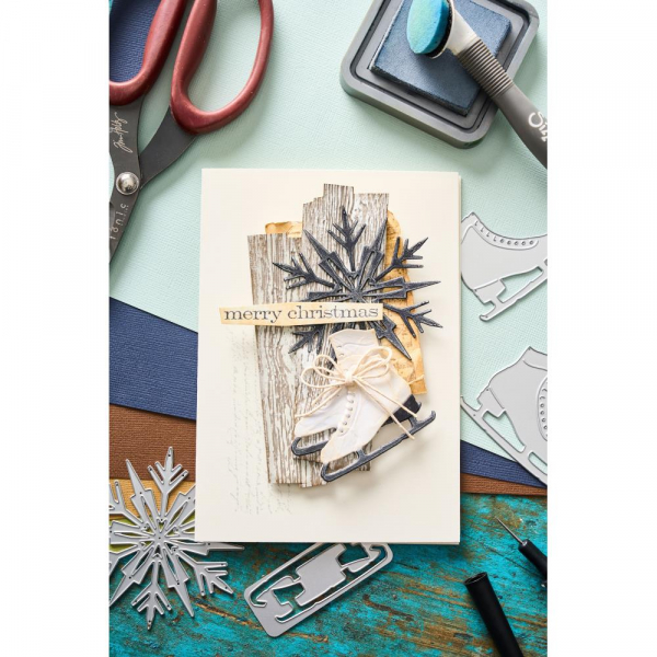 Sizzix Tim Holtz Thinlits - Vault Winter Wishes