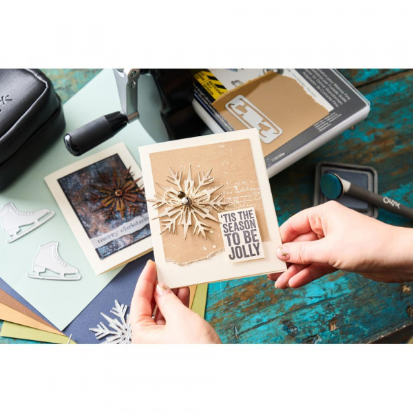 Sizzix Tim Holtz Thinlits - Vault Winter Wishes