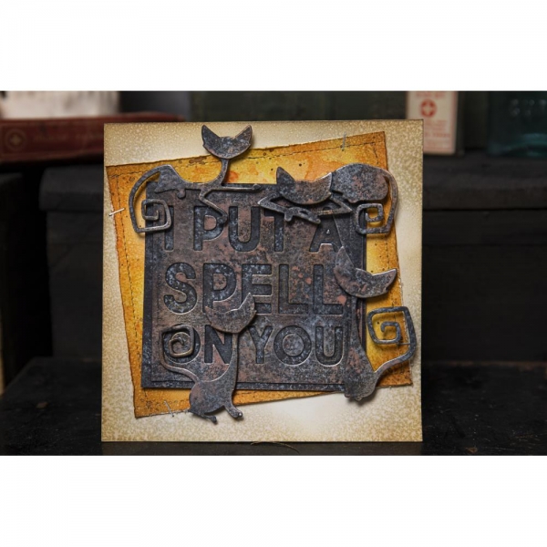 Sizzix Tim Holtz Thinlits - Bold Text Halloween