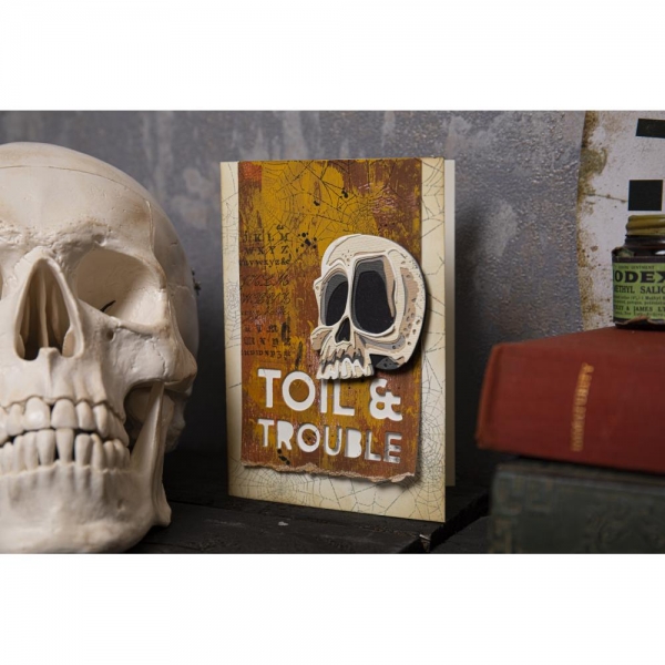 Sizzix Tim Holtz Thinlits - Bold Text Halloween