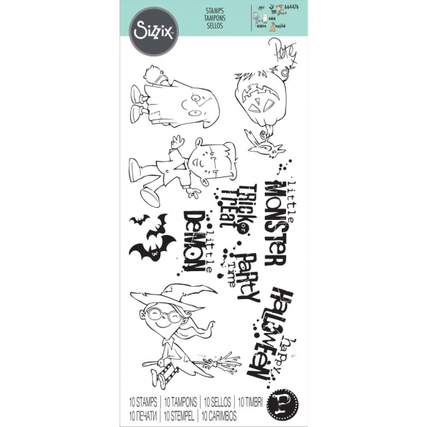 Sizzix Clear Stamps - Schreckensnacht