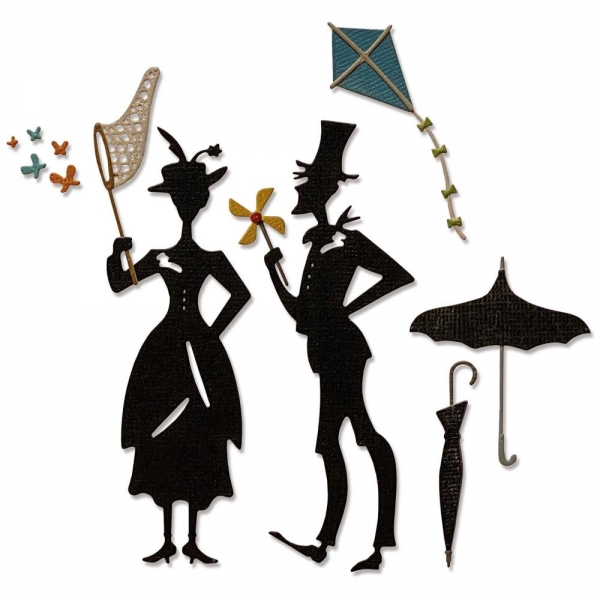 Sizzix Tim Holtz Thinlits - The Park