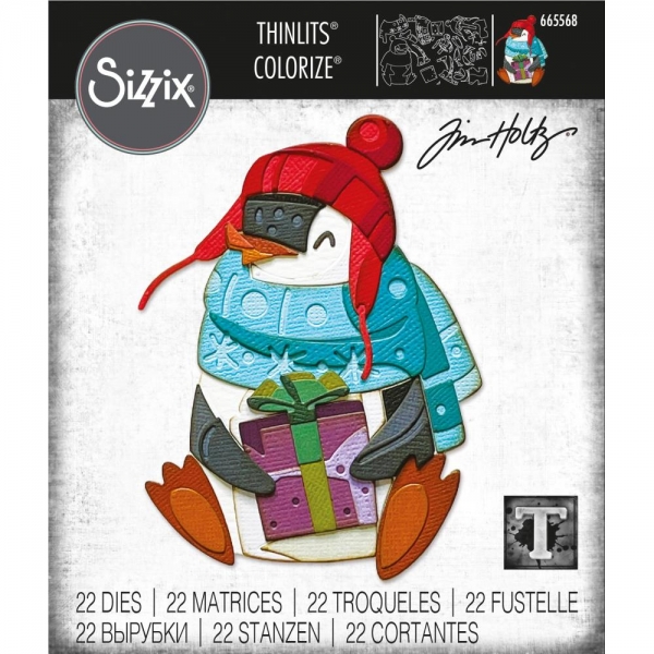 Sizzix Tim Holtz Thinlits - Eugene, Colorize