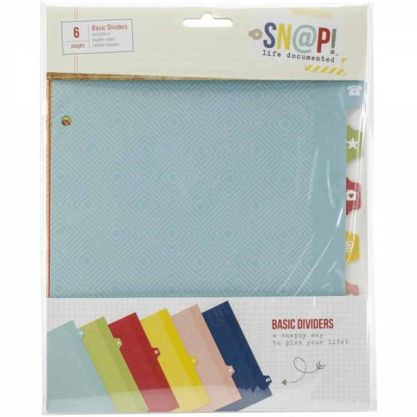 %Sn@p! 6 Basic Dividers - Life Documented (farbig )%