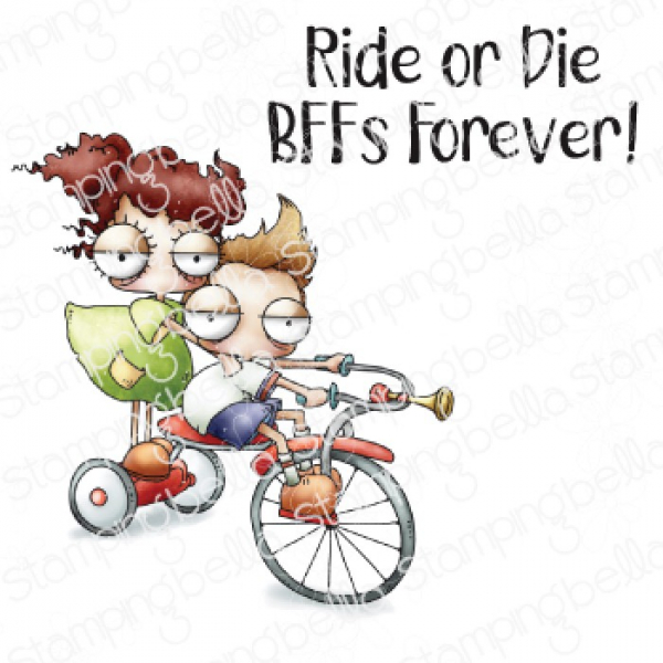 Stamping Bella - Mini Oddballs on a tricycle