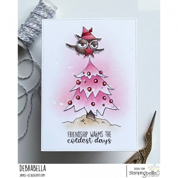 Stamping Bella - Holiday Owl with a Star