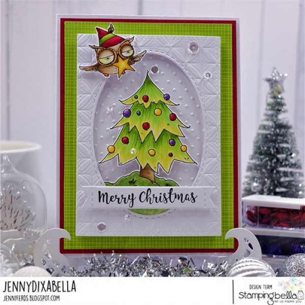 Stamping Bella - Holiday Owl with a Star