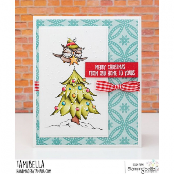 Stamping Bella - Holiday Owl with a Star