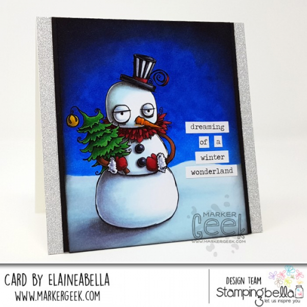 Stamping Bella - Oddball Snowman