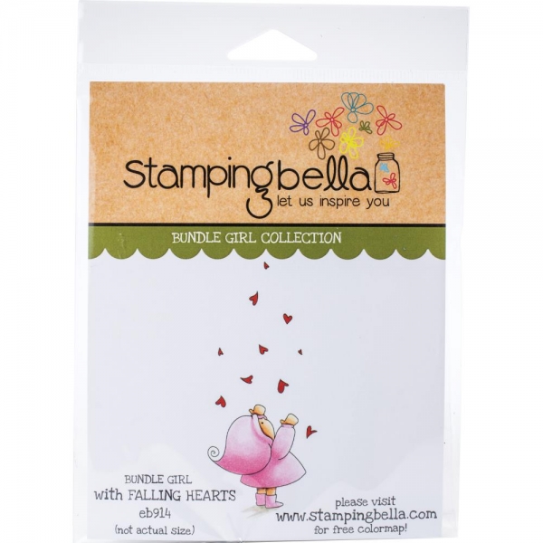 Stamping Bella - Bundle Girl Collection - with FALLING HEARTS