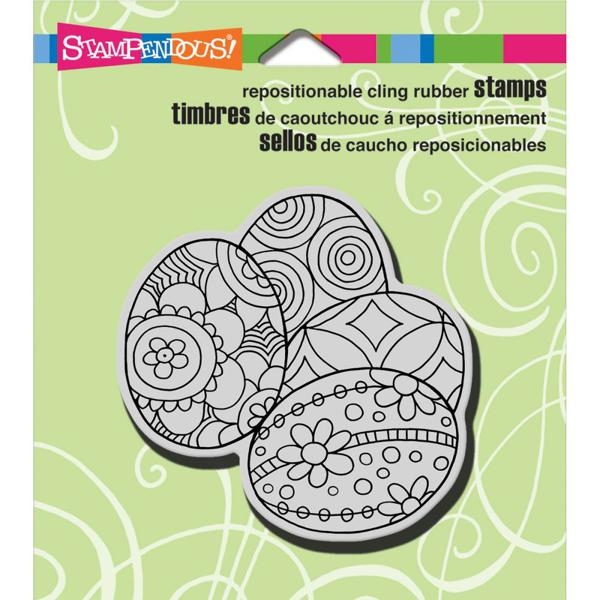 Cling Pen Pattern Eggs