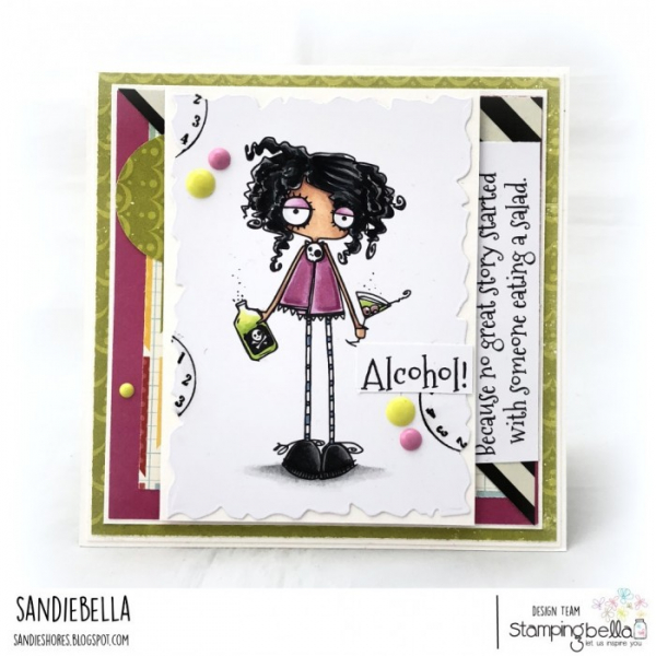 Stamping Bella - Oddball with a Martini